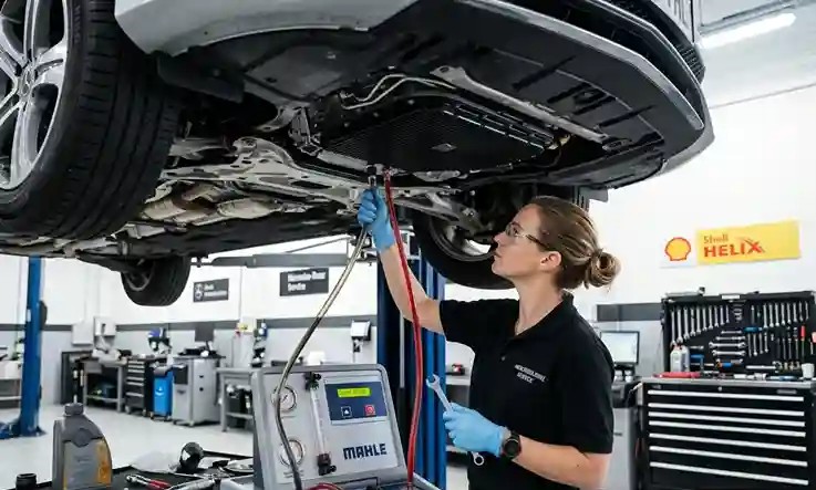 Mercedes transmission fluid service and maintenance