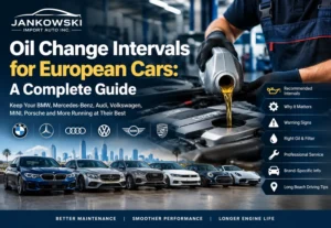Oil change intervals and maintenance guide for European cars