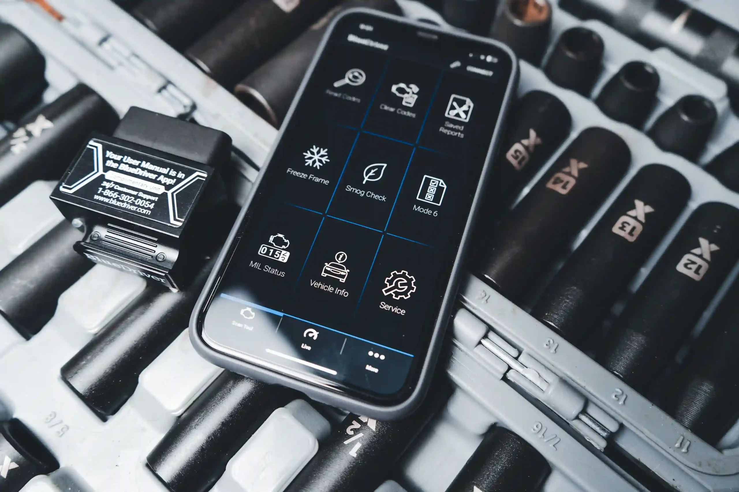 what does a car diagnostic test show